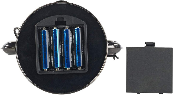 Lunartec LED Sturmlampe: 2er-Set LED-Sturmlaternen mit Flammen-Effekt; 25 cm Höhe; bronzefarben (Lat