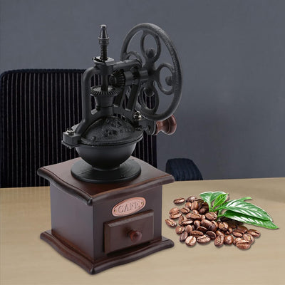 Retro Manuelle Mühle Handschleifer Handgriff Kaffeemühle Home Schleifmaschine