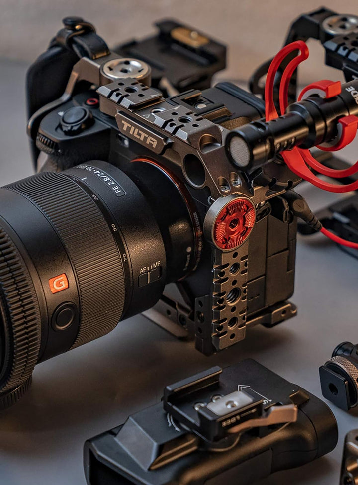 (Black) TILTA TA-T18-FCC-B Full Camera Cage für Sony Alpha 7S III / A7S III / A7S3 Tiltaing Kamera K