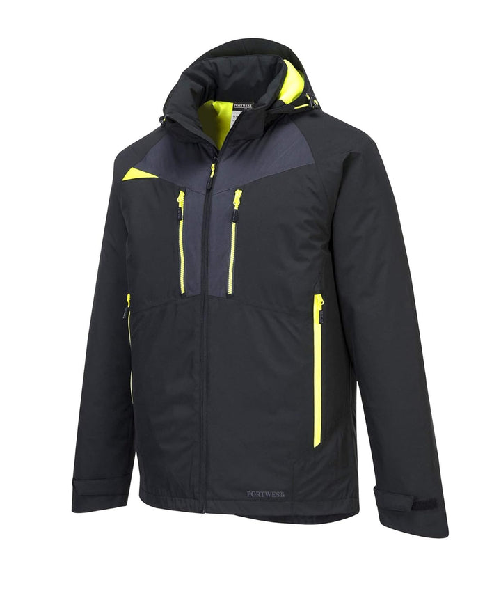 Portwest DX4 Winter Jacke, Grösse: XXL, Farbe: Schwarz, DX460BKRXXL XXL Schwarz, XXL Schwarz