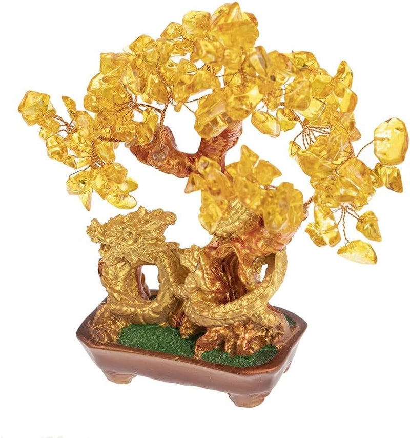 lachineuse Dragon-Baum aus Zitrone – Feng Shui – Erfolg, Reichtum und Wohlstand Drache - Citrin, Dra