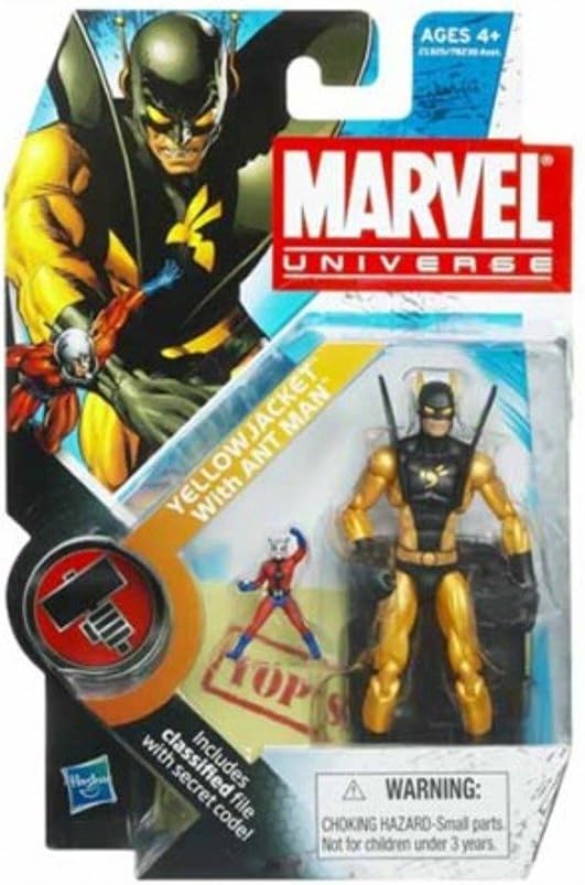 Hasbro - Figurine Marvel Universe Serie 2 - Yellow Jacket 10cm - 0653569510635
