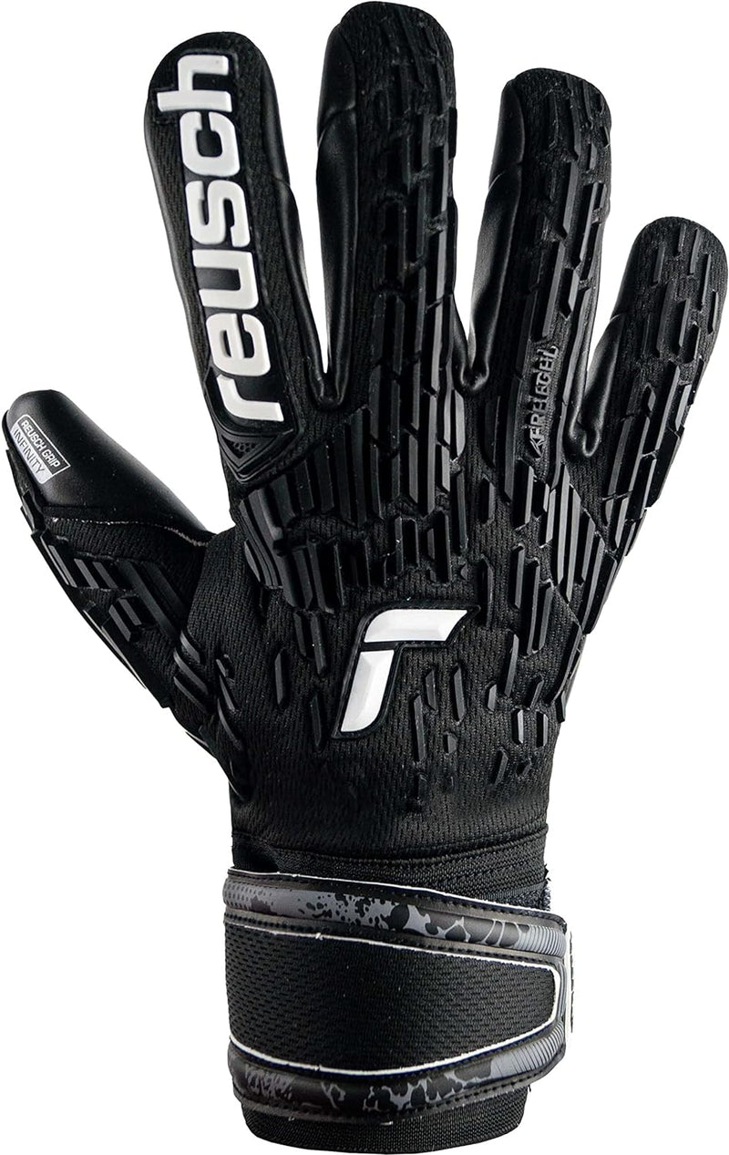 Reusch Unisex – Erwachsene Torwarthandschuhe Attrakt Freegel Infinity mit Sehr Gutem Grip und Innenn