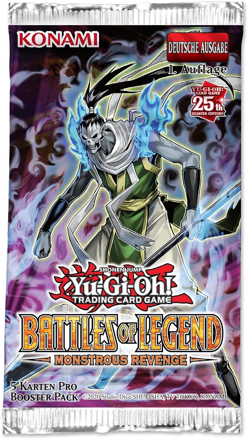 Yu-Gi-Oh! TRADING CARD GAME Battles of Legend – Monstrous Revenge Display – 1. Auflage, Deutsche Aus
