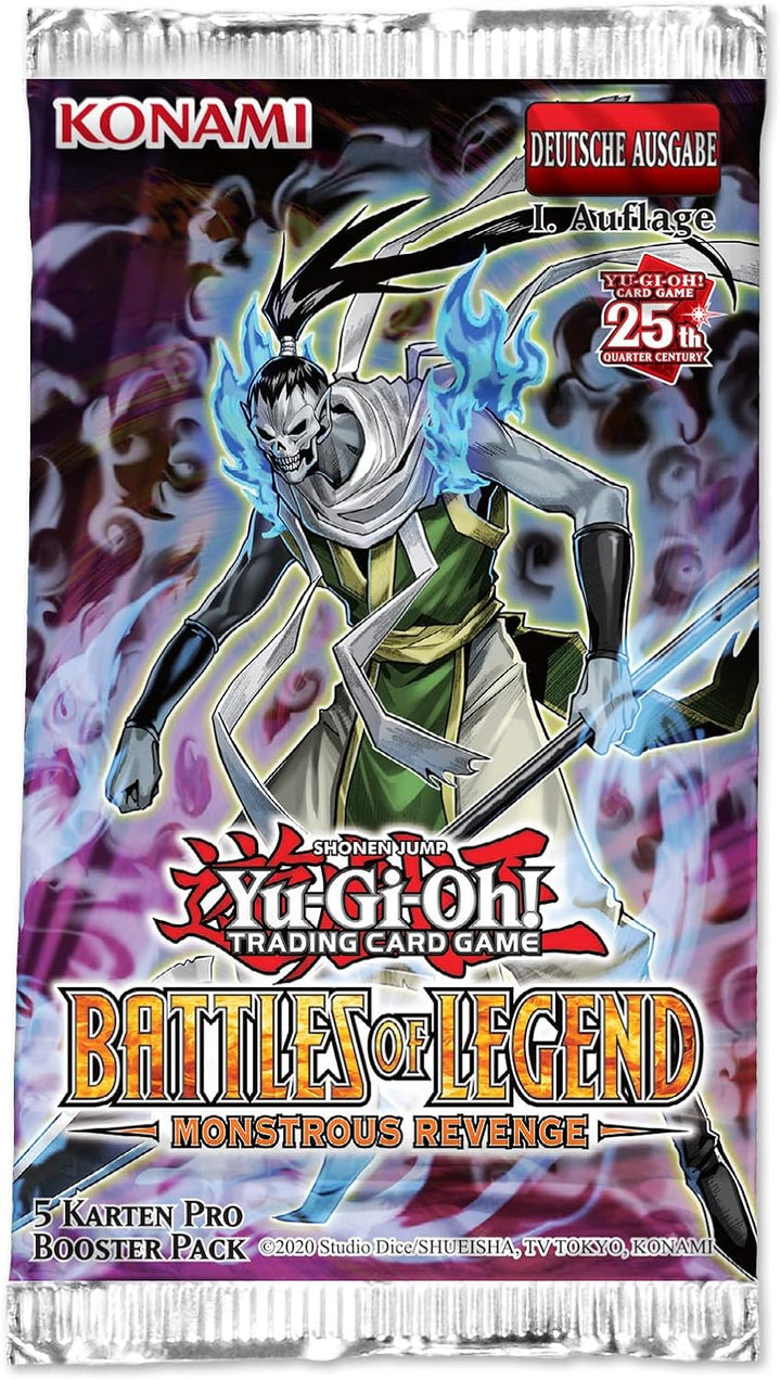 Yu-Gi-Oh! TRADING CARD GAME Battles of Legend – Monstrous Revenge Display – 1. Auflage, Deutsche Aus