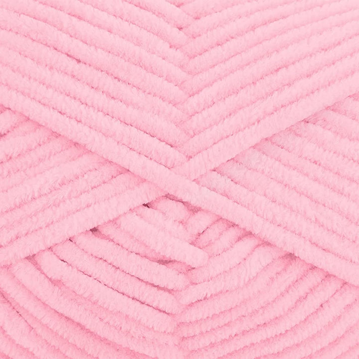 Gründl Funny uni Strick- & Häkelgarn (samtartiges Chenille-Garn aus 100 % Polyester, 10 x 100 g / 12