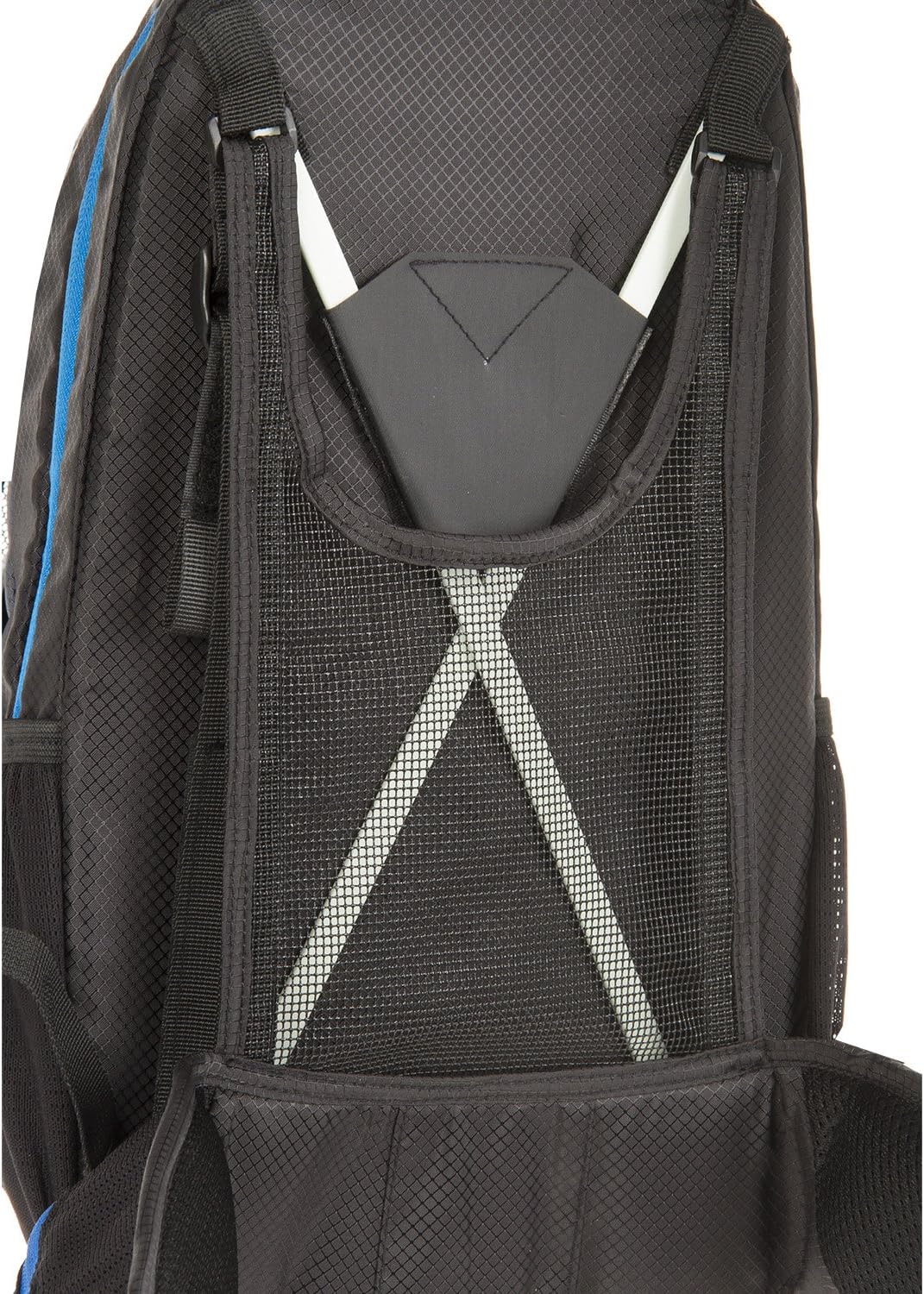 M-Wave BP BACK Biker Spezial-rucksack ohne Trinkblase Blau, ohne Trinkblase Blau