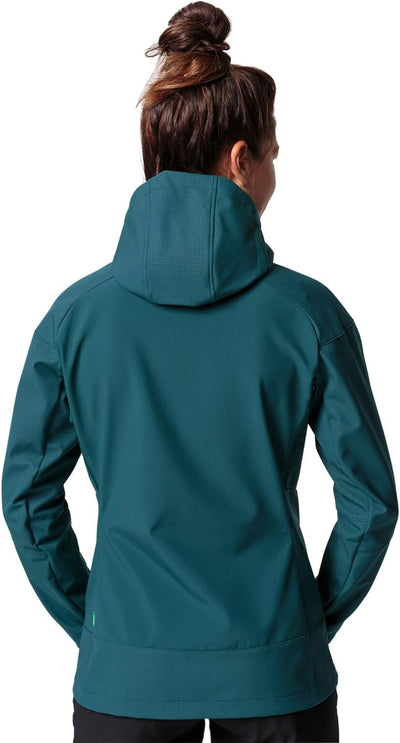 VAUDE Damen Women's All Year Elope Softshell Jacket Jacke 40 mallard green, 40 mallard green