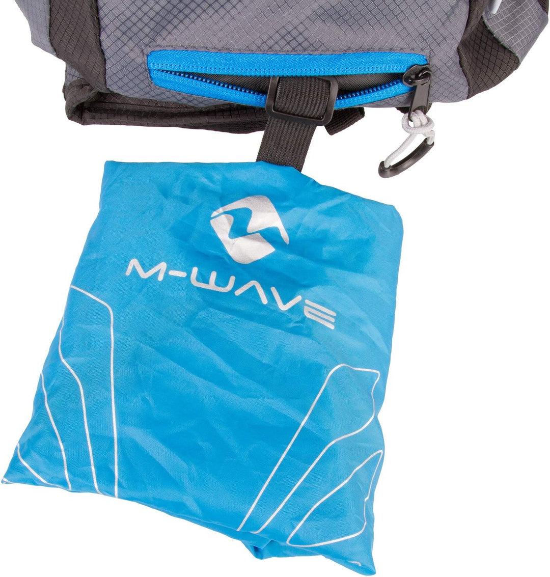 M-Wave BP BACK Biker Spezial-rucksack ohne Trinkblase Blau, ohne Trinkblase Blau