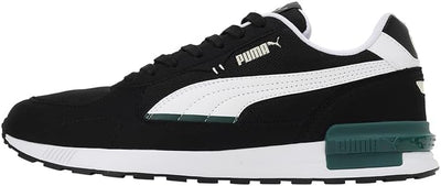 PUMA Unisex Graviton Sneaker 43 EU Puma Black Puma White Alpine Snow, 43 EU Puma Black Puma White Al