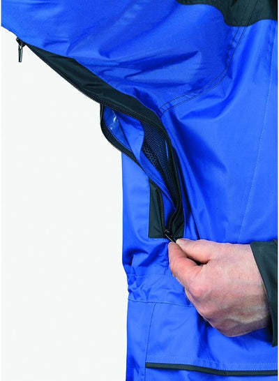 Planam 3130 Wetterjacke, blau/schwarz, S Blau/Schwarz S, Blau/Schwarz S