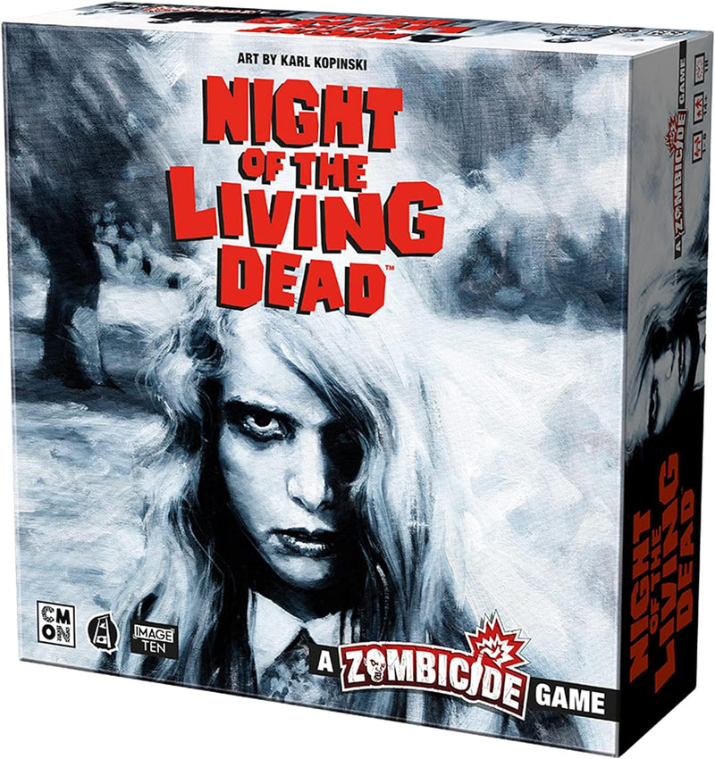 Guillotine Games Cool Mini or Not, Zombicide: Night of The Living Dead, Board Game, 1 to 6 Players,