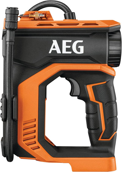 AEG 18 V Pro18V Akku-Hand-Kompressor, BK18C-0, Max. Druck: 10,3 bar, ohne Akku u. Ladegerät