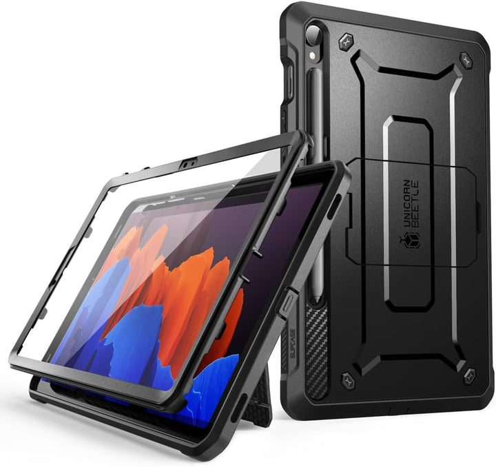 SUPCASE Unicorn Beetle Pro Hülle für Samsung Galaxy Tab S9 / S8 / S7 (11 Zoll), Bumper Case 360 Grad
