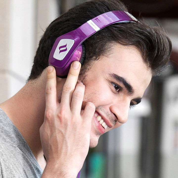 Noontec MF3122(B) Zoro HD II On-Ear-Kopfhörer lila