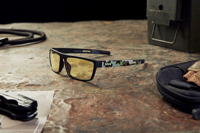 Gunnar Gaming- und Computerbrille | Model: Call of Duty Tactical Edition, Linsenfarbe: Amber (Blocki