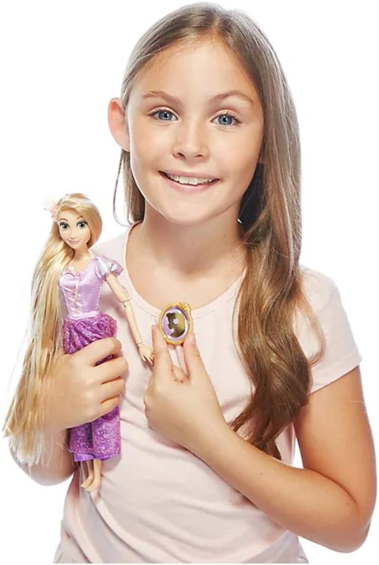 Offizielle Disney Prinzessin 30 cm Rapunzel Classic Puppe mit Ring