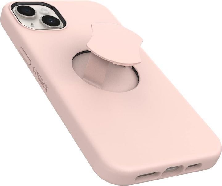 OtterBox OtterGrip Symmetry Series Schutzhülle für iPhone 14 Plus (Made Me Blush), integrierter Grif