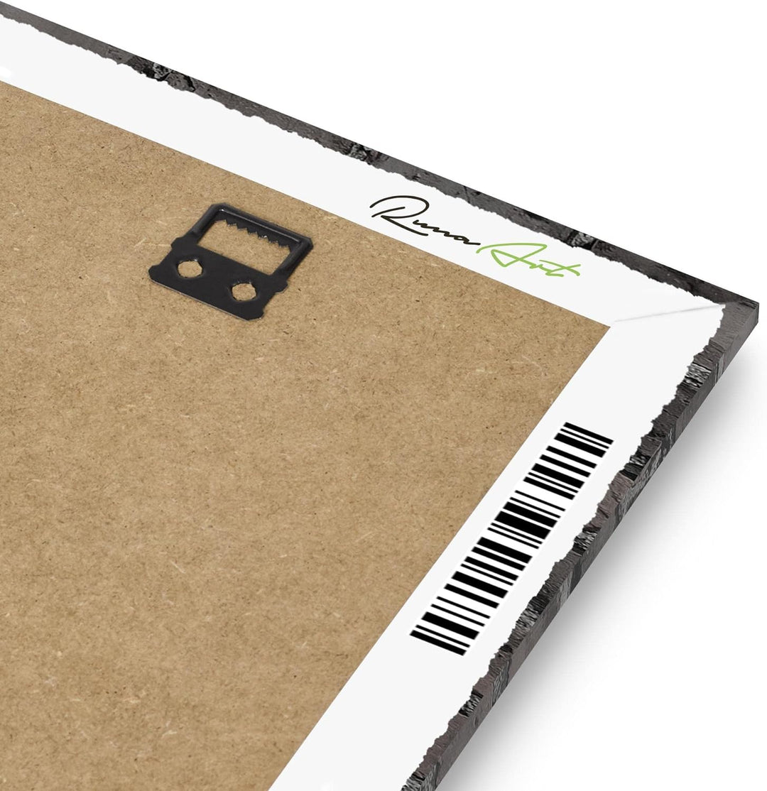 Runa Art Wandbilder Banksy Affe mit Kopfhörer 5 Teilig Bild auf Vlies Leinwand Deko Loft Wohnzimmer