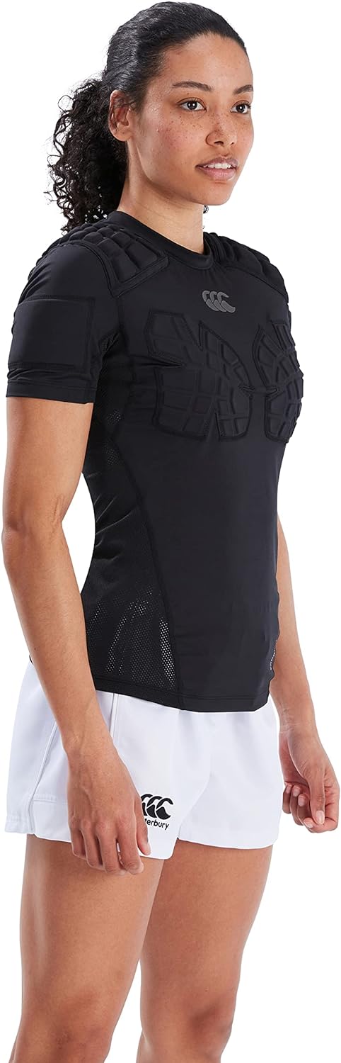 Canterbury Damen Pro Protection Weste Schutzweste 38 Schwarz, 38 Schwarz