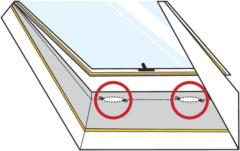 TROTEC AirLock 200 Fensterabdichtung für Klimageräte und Ablufttrockner Hot Air Stop, AirLock 200