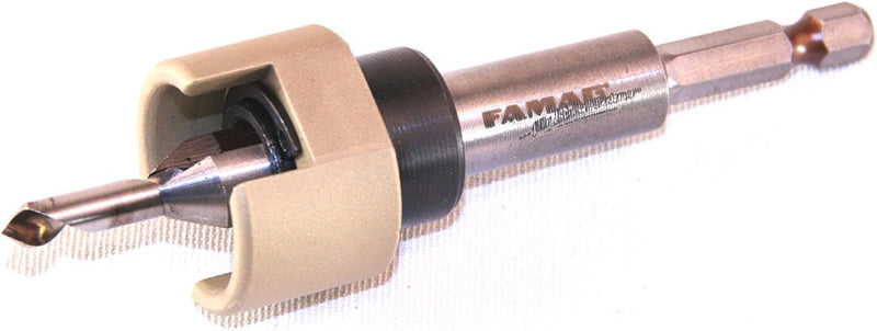 FAMAG 3577 Bohrer-Senker-Satz 5mm mit Tiefenanschlag, Senkdurchmesser 12mm Boher-Senker-Satz 5mm, Bo