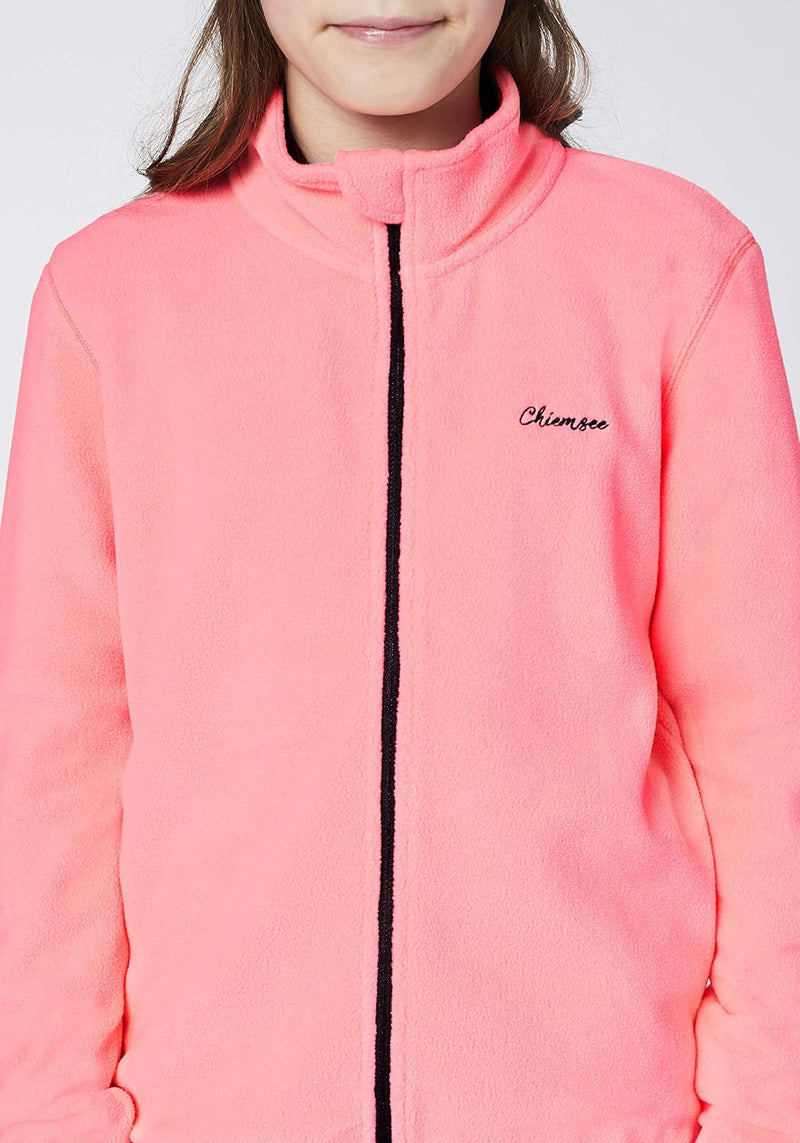 Chiemsee Fleecejacke mit Stehkragen 170/176 Neon Pink