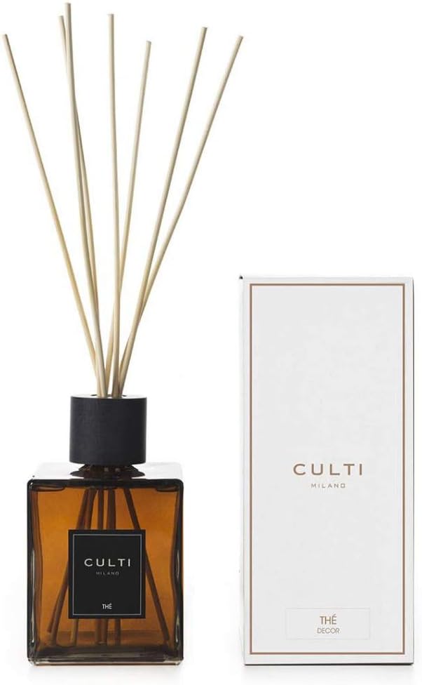 Culti Duftstäbchen Decor 1000 ml Milano | Duft The, The Sencha, Gayacholz – Haltbarkeit 3 Monate – M