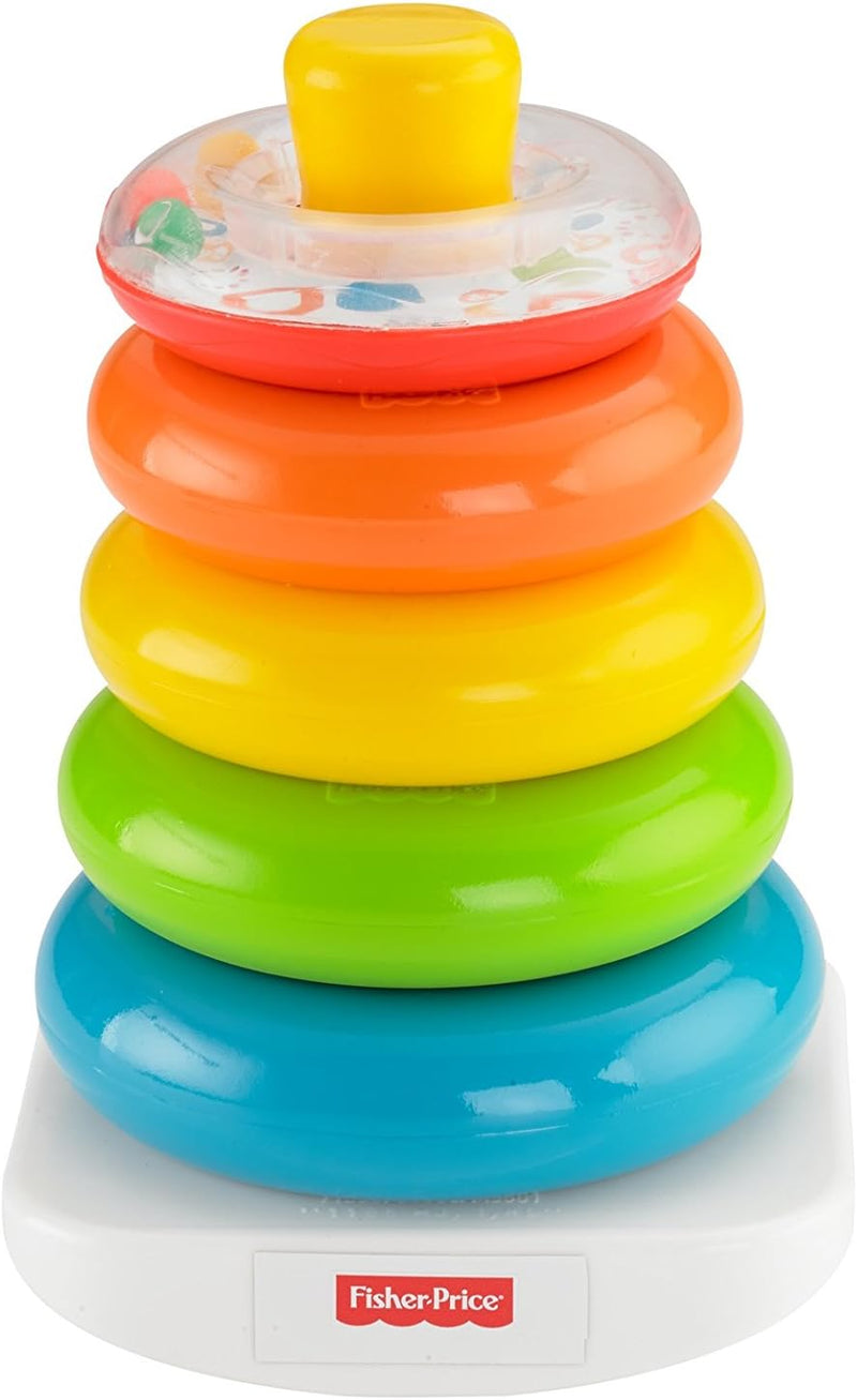 Fisher Price Baby Trio - Ringpyramide Bauklötze Xylophon Musik und Motorik