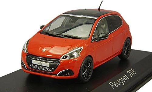 Norev 1: 43 Massstab Peugeot 208 5.118,1 cm Modell Auto (Power orange)