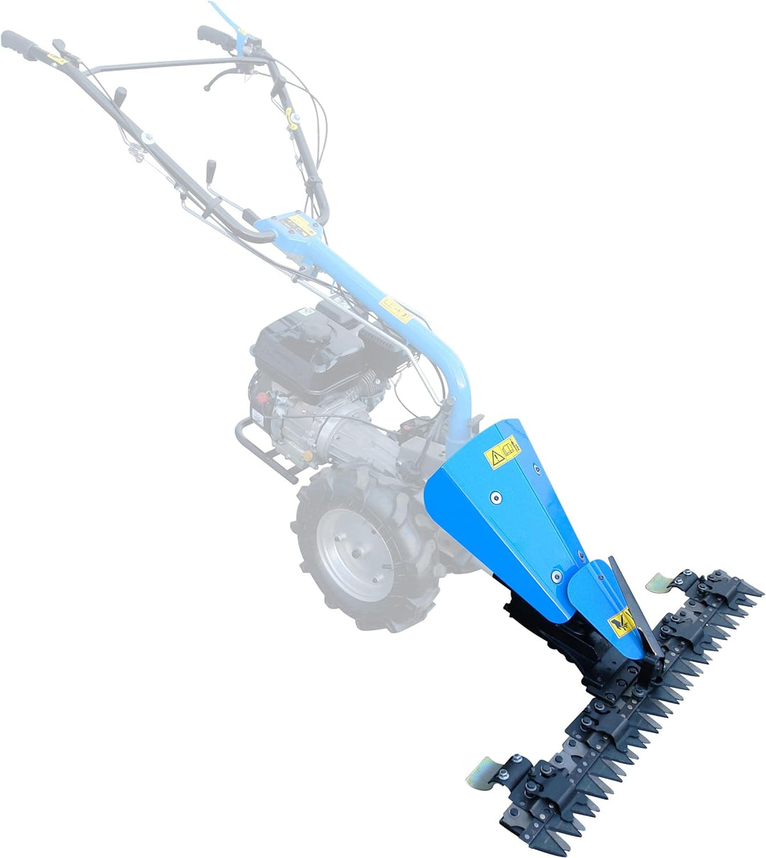 Güde 95181 GBM 970 Balkenmäher zu 95180, 152 x 98 x 151 cm & 95183 GGF 620 Gartenfräse zu 95180, Bla