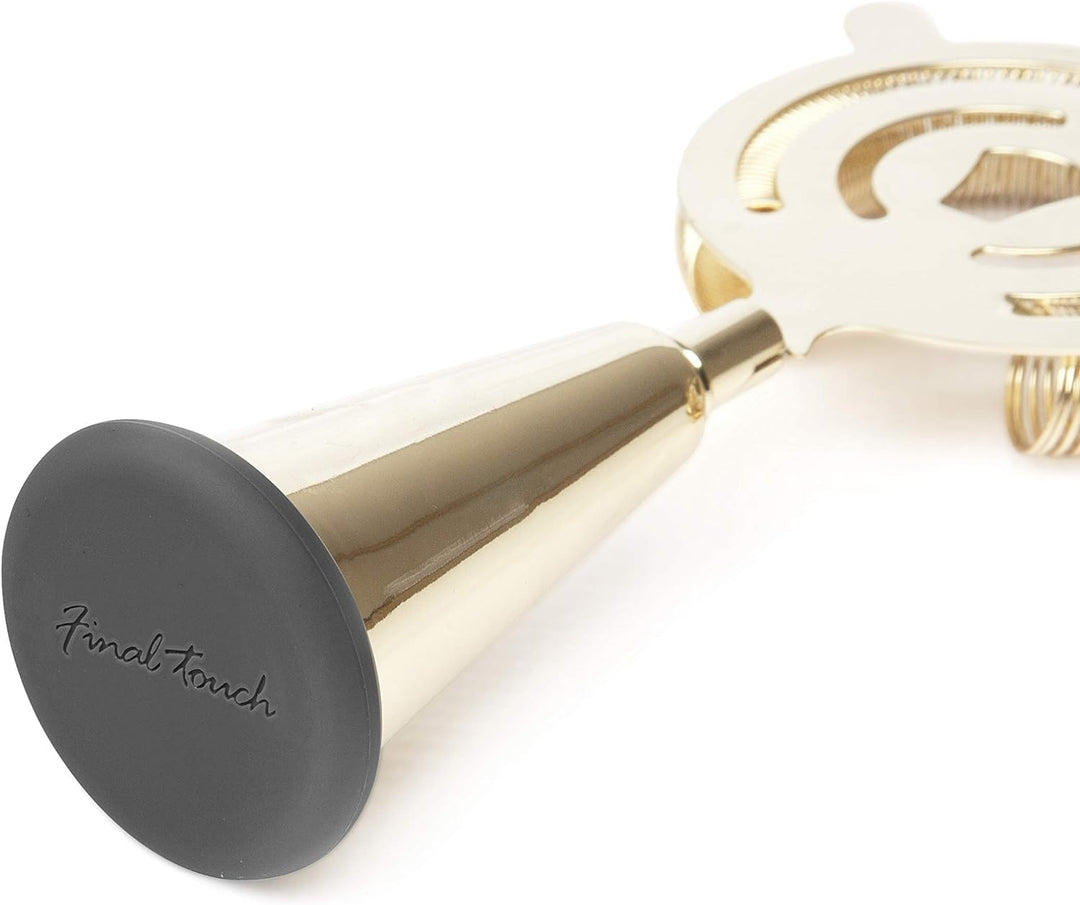 Final Touch Cocktail-Mix-Set aus Messing, multifunktional, essentielle Werkzeuge zum Herstellen, Aus