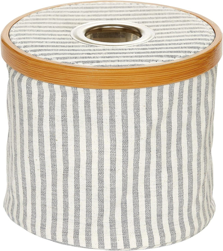 Prym 610666 Wollspender Canvas & Bamboo faltbar grau, ca. 13,5x16 cm