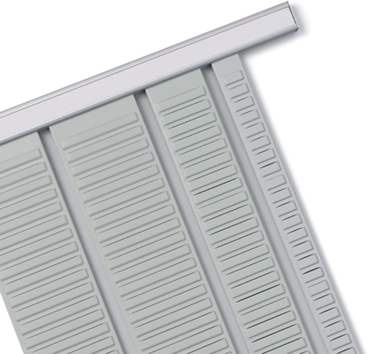 Nobo 1900413 Kartentafel-Zubehör Rahmenprofil für Stecksystem, Index 24, 2 Stück, Index 24