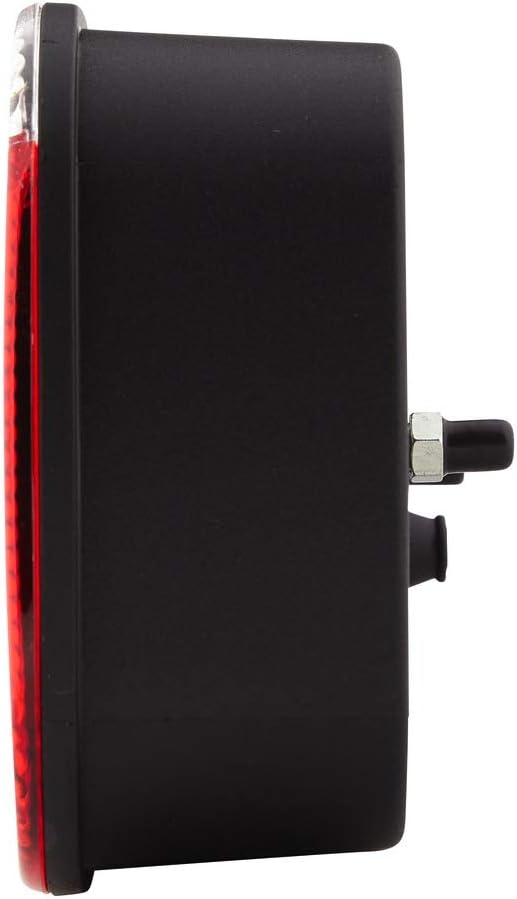 HELLA - Heckleuchte - Glühlampe - 12V - Anbau/geschraubt - Lichtscheibenfarbe: weiss/rot - Stecker: