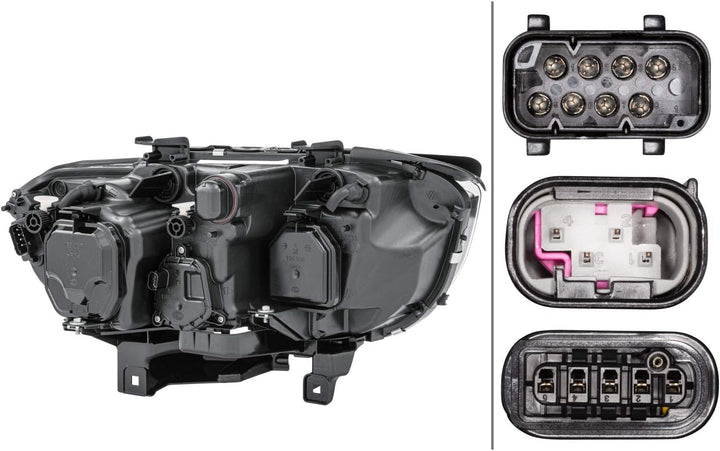 HELLA 1EL 158 083-011 Bi-Xenon/Halogen-Hauptscheinwerfer - links - für u.a. BMW 7 (E65, E66, E67), L