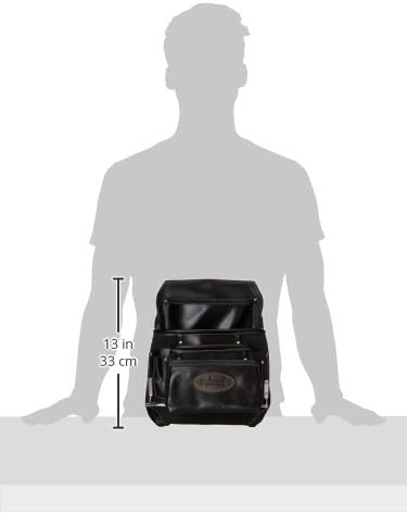 Rolson 68873 gross Single tool Pouch, Schwarz