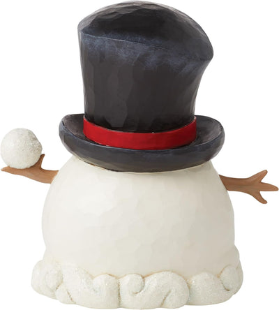 Enesco Jim Shore Schneemann Zwerg Figur