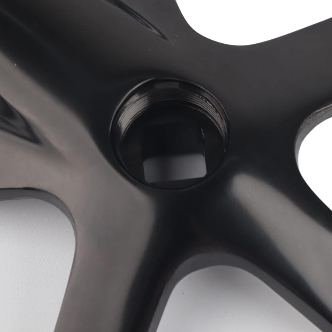 Dioche Speed Kurbelgarnitur, Fahrrad Kurbelgarnitur 170mm Fahrrad Kettenblatt Kettenblatt 45T 47T Sc