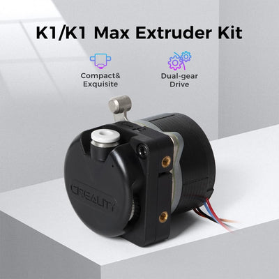 Creality Offizielle K1 Extruder K1 Max Extruder mit Motor in der Nähe von PA6+20%GF, Original K1 Ext