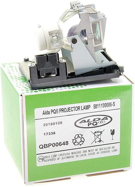 Alda PQ-Premium, Beamerlampe/Ersatzlampe kompatibel mit 5811100686-S, PRM25-LAMP für BENQ MP735 Prom