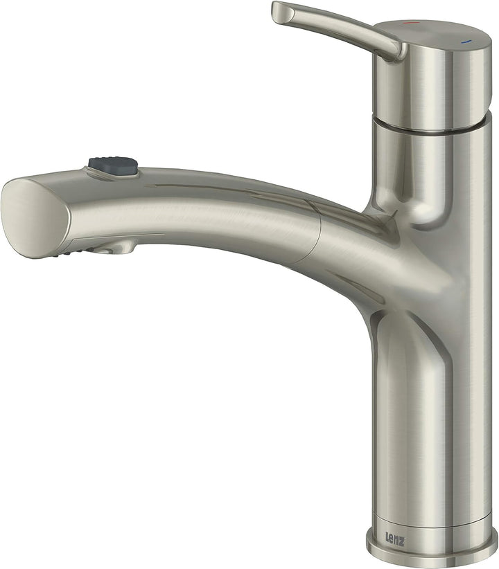 Lenz NEXO² Küchenarmatur mit Handbrause nickel-matt 46070022, Nickel-matt