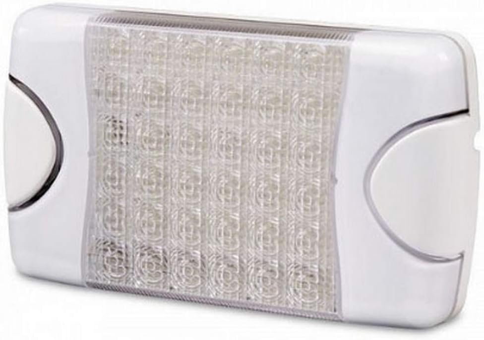 HELLA - Innenraumleuchte - DuraLED - LED - 12/24V - 9W - LED - Anbau/geschraubt - Lichtscheibenfarbe