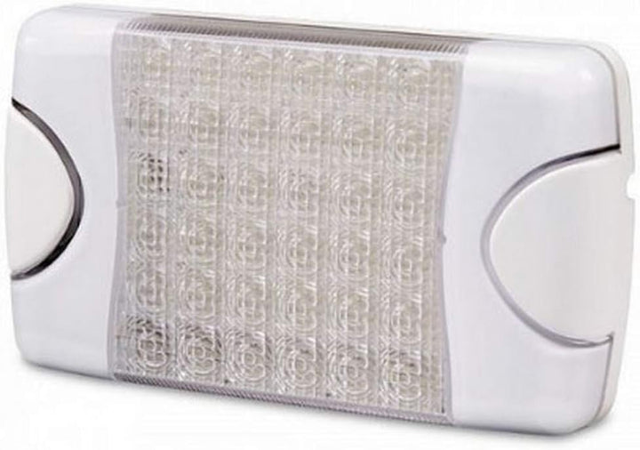 HELLA - Innenraumleuchte - DuraLED - LED - 12/24V - 9W - LED - Anbau/geschraubt - Lichtscheibenfarbe