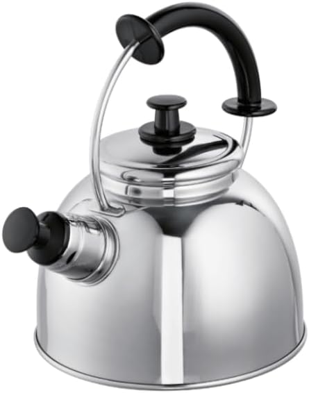 Schulte-Ufer Mortimer Flötenkessel, Edelstahl, 1,4 1 ltr, 17 cm