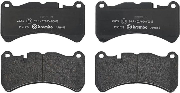 Brembo P50092 Vordere Bremsbeläge, Anzahl 4