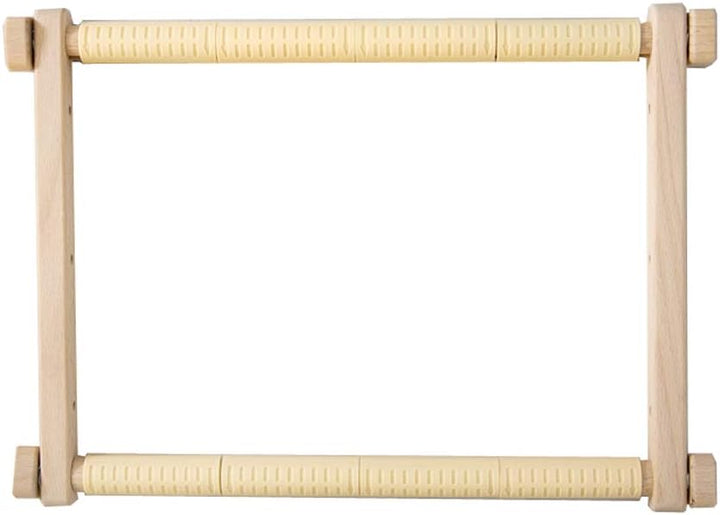 Stickständer für Tisch und Couch "Professional" mit Stickrahmen 35x48 cm, Holz, verstellbar, 35x48 c