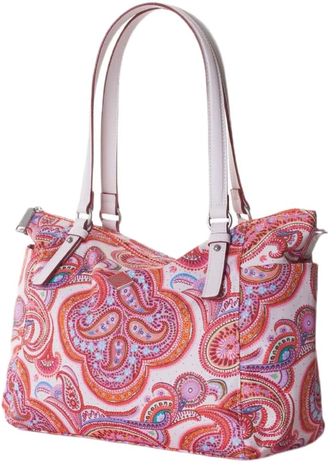 Oilily Summer Paisley M Carry All Vanilla