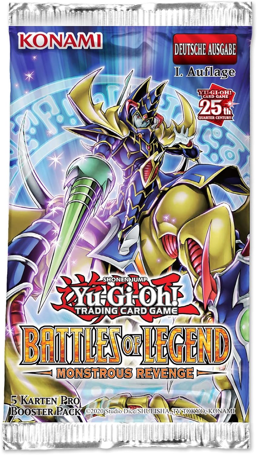 Yu-Gi-Oh! TRADING CARD GAME Battles of Legend – Monstrous Revenge Display – 1. Auflage, Deutsche Aus