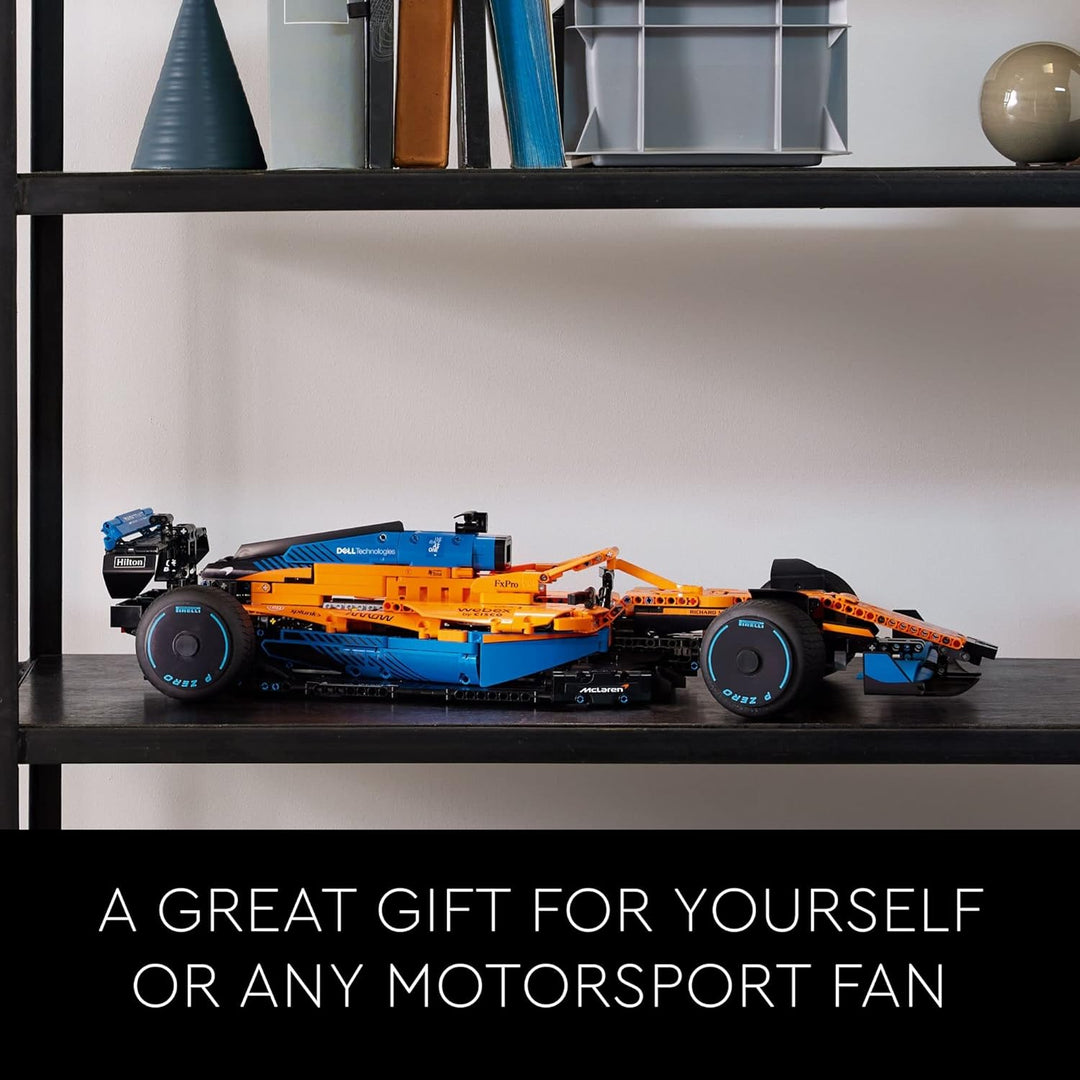 LEGO Technic 42141 McLaren Formel 1 Rennwagen Bauset für Erwachsene (1.434-teilig) Frustfreie Verpac